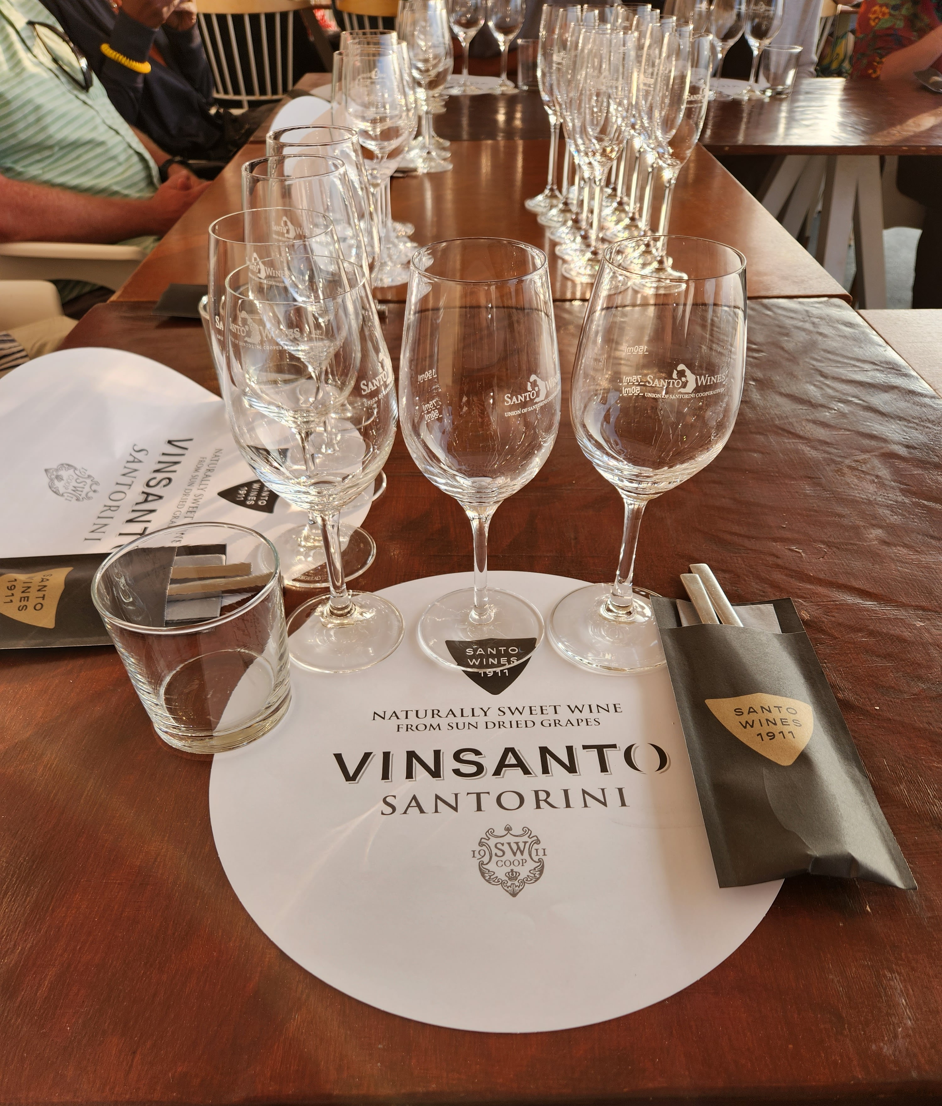 Wine Tasting at Santo Wines - Santorini, Greece