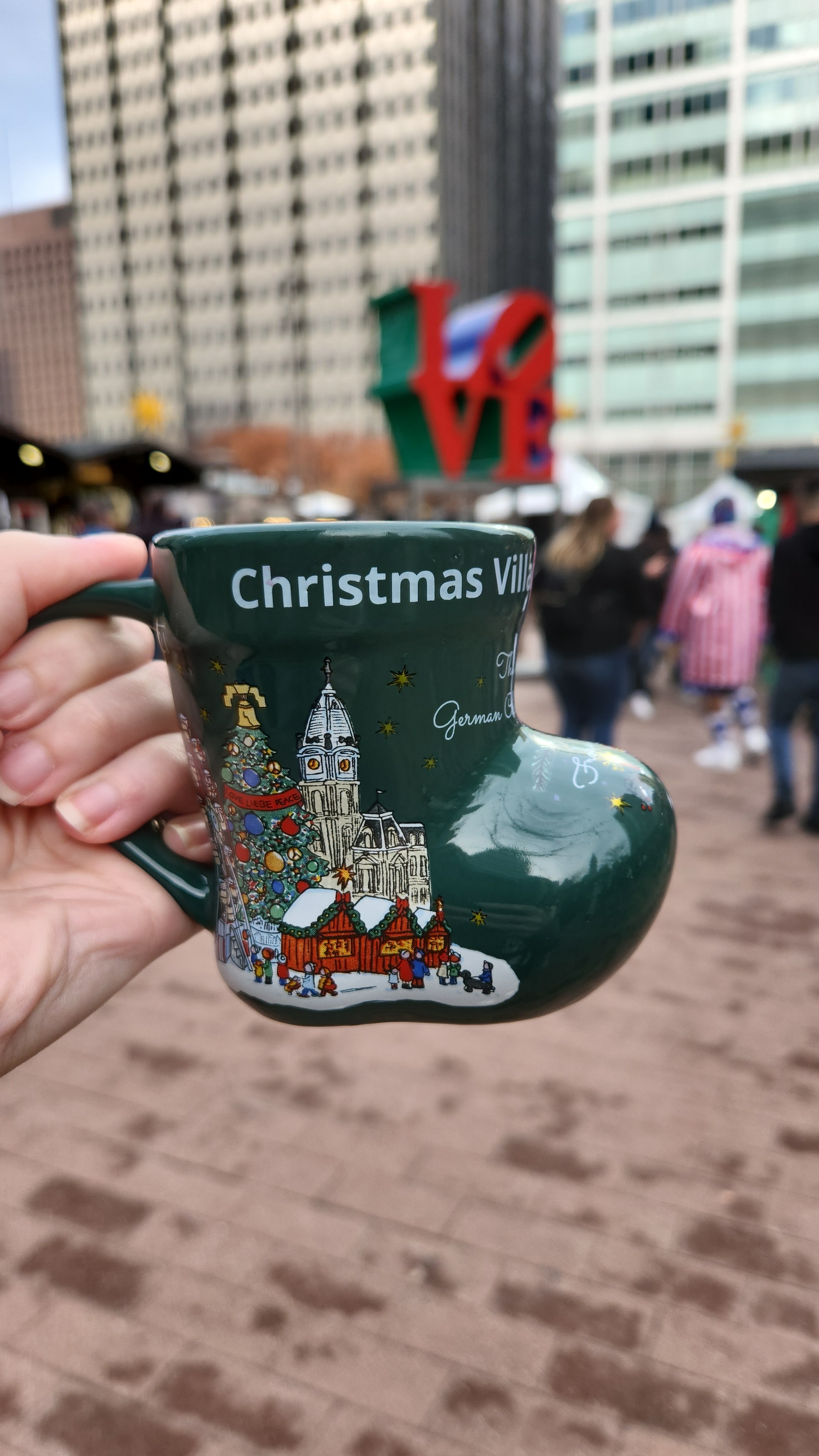 Collectable Mug at Philly Christmas Village